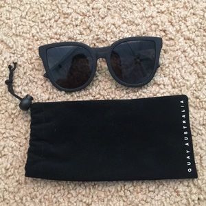Quay Australia Black Paradiso Sunglasses